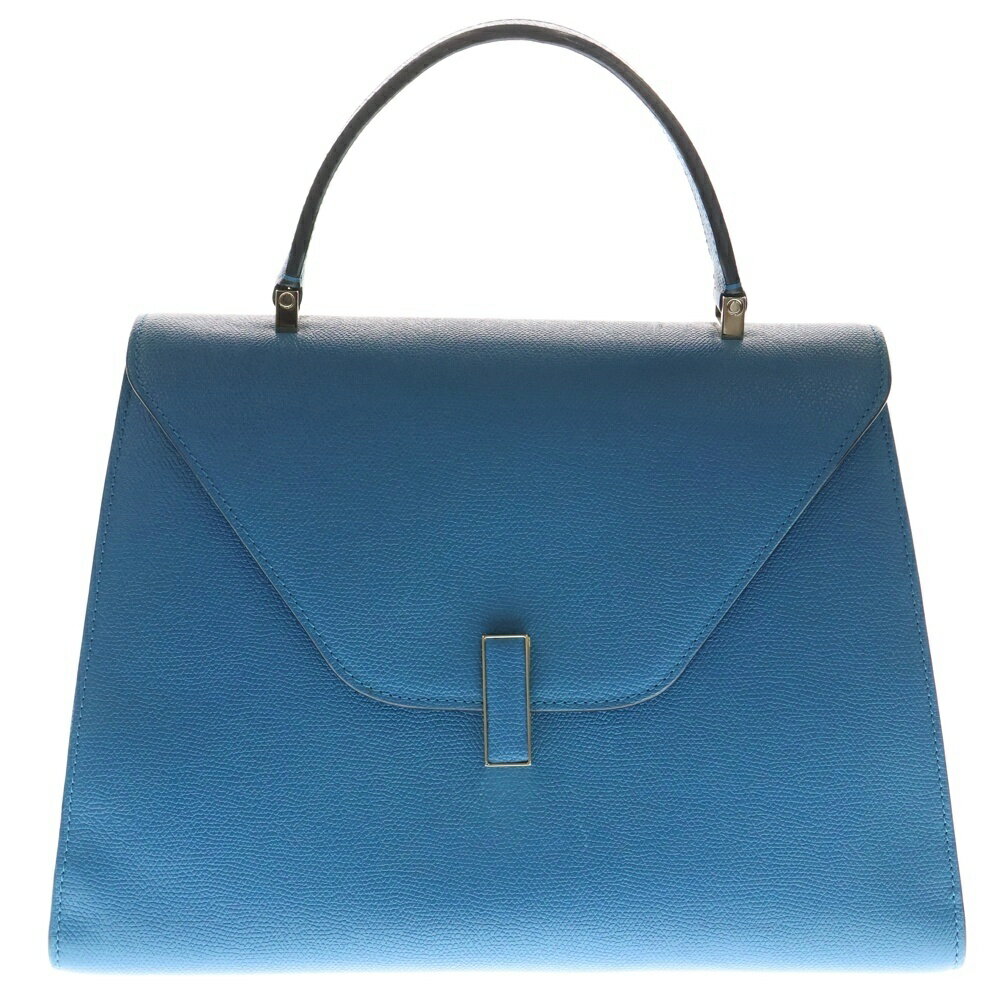 Valextra(ヴァレクストラ) サイズ:ラージ イジィデ ラージ ブルー 2WAY ハンドバッグ ショルダーバッグ【中古】【程度A】【カラーブルー】【取扱店舗BRING京都河原町店】