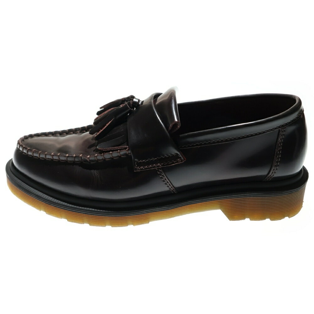 Dr.Martens(ドクターマーチン) サイズ:UK6.0 ADRIAN エイドリアン タッセルローファー ブラウン【中古..