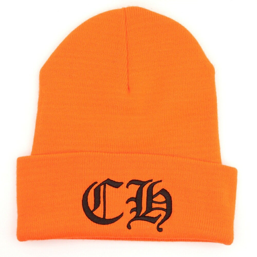 CHROME HEARTS(クロムハーツ) サイズ:OS CH刺繍アクリルビーニー帽子 ACRYLIC WATCH CAP アクリルワッ..