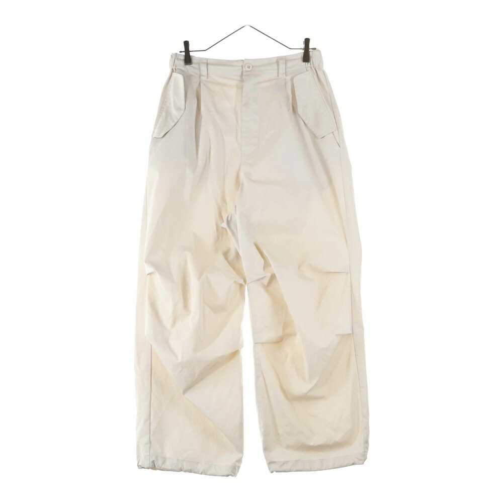 Lui's(ルイス) サイズ:S コンバーチブル パラシュートパンツ ナイロンパンツ アイボリー LUZ2032102A0004【中古】【程度A】【カラーホワイト】【オンライン限定商品】