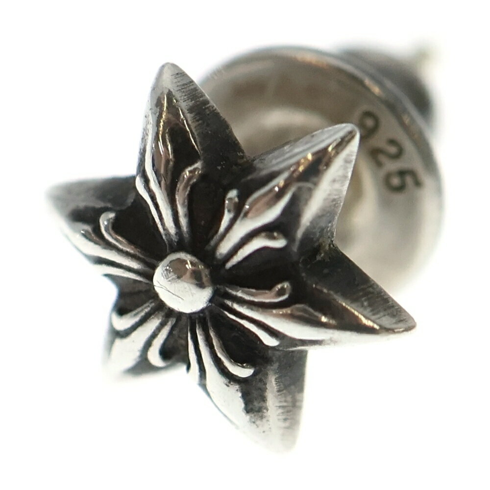 CHROME HEARTS(クロムハーツ) CO STAR スター スタッドピアス シルバー BCA096【中古】【程度B】【カラーシルバー】【取扱店舗BRING福岡天神店】