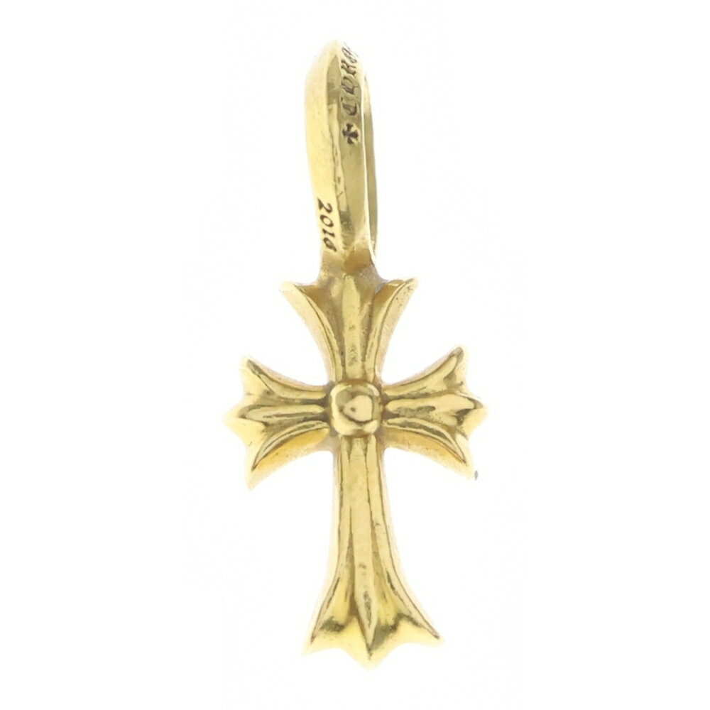 CHROME HEARTS(クロムハーツ) 22K STACK CH CROSS V2 CHクロススタックチャーム ペンダントトップ ゴールド BCA050