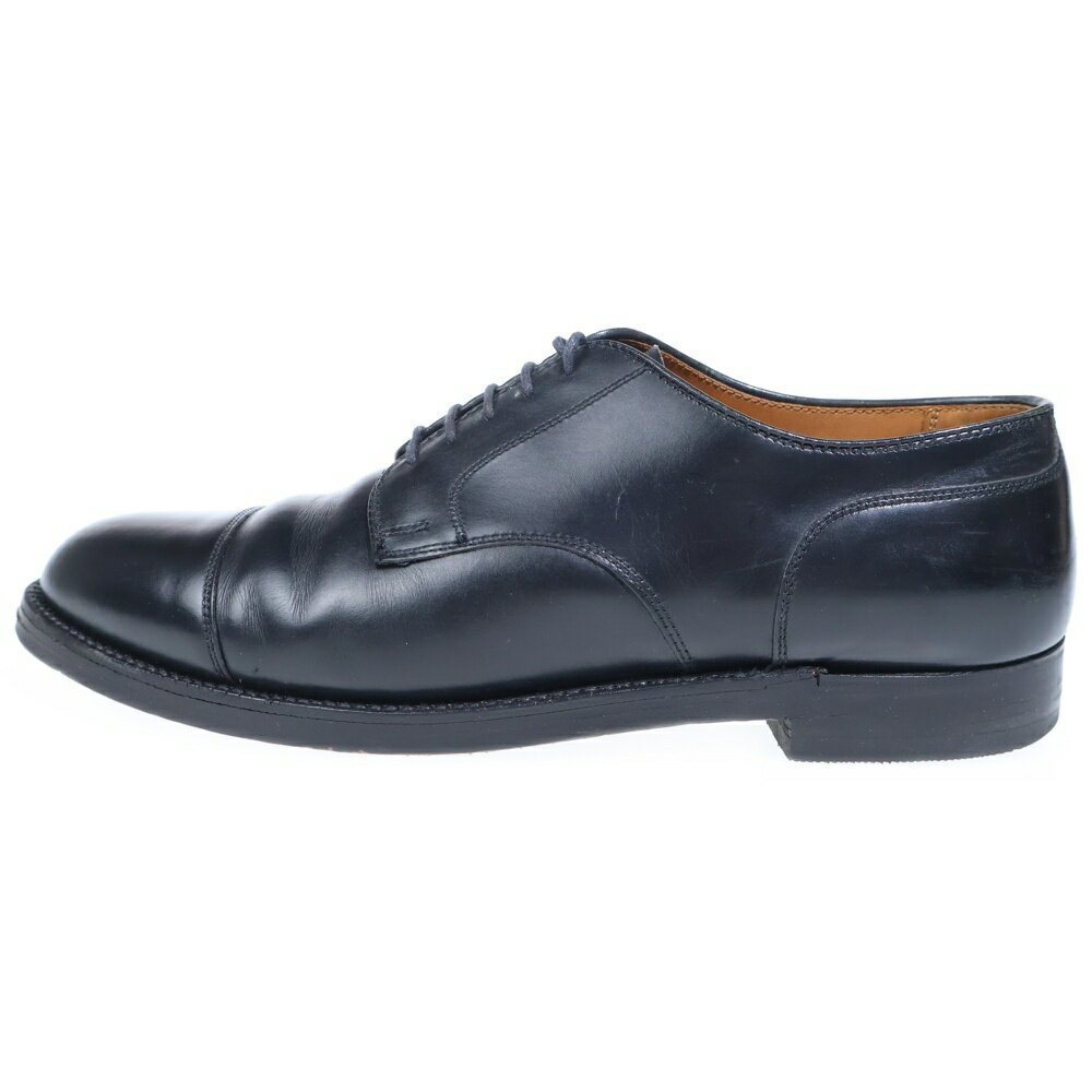 【値下げ】Alden ブラック カーフ ストレートチップ　US8 1/2 楽天市場】alden ストレートチップの通販