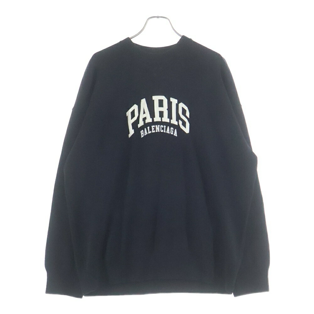 BALENCIAGA バレンシアガ ニット・セーター XS 赤 【古着】【中古】【送料無料】 中古・古着通販】BALENCIAGA (バレンシアガ) Crash knit マルチカラー