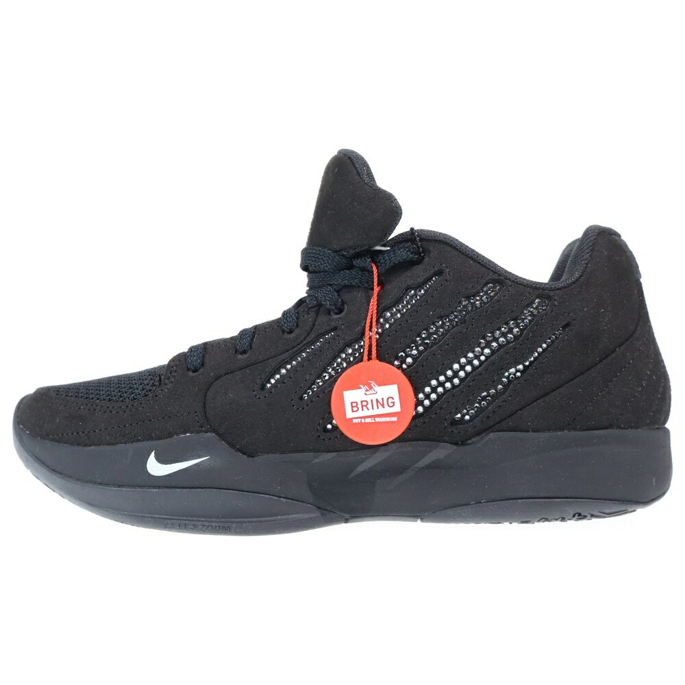 NIKE(ナイキ) サイズ:25.0cm JA 2 EP SCRATCH SWAROVSKI IB3860-001 ジャ 2 スワロフスキー ローカットスニーカー ブラック US7/25cm レディース