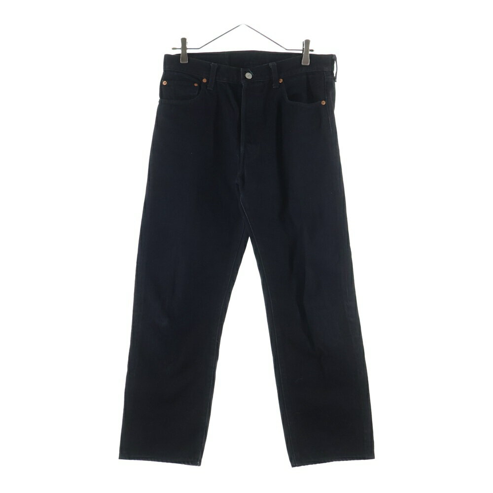 Levi's(リーバイス) サイズ:W33 L32 501 デニムパンツ ブラック ジーンズ【中古】【程度B】【カラーブラック】【オンライン限定商品】