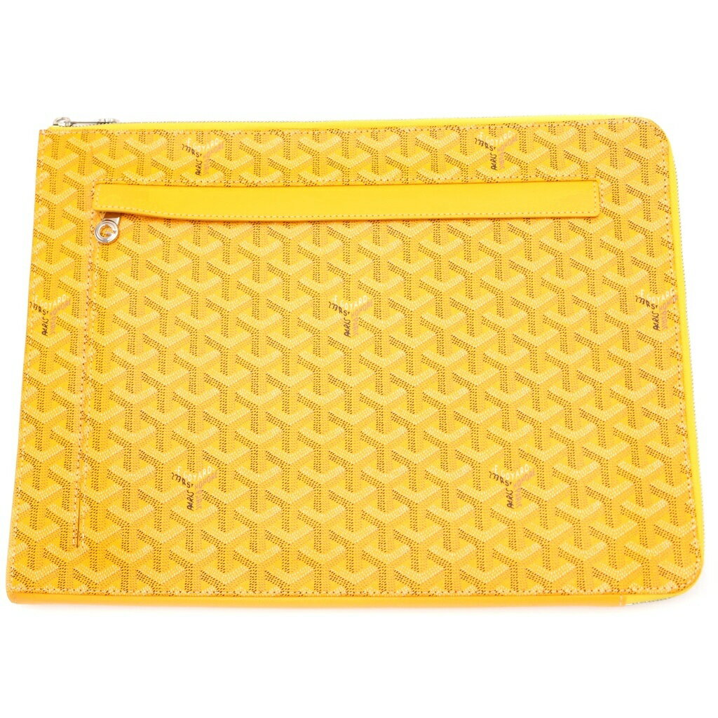 GOYARD(ゴヤール) ソルボンヌ クラッチバッグ イエロー【新古品/中古】【程度S】【カラーイエロー】【取扱店舗新宿】