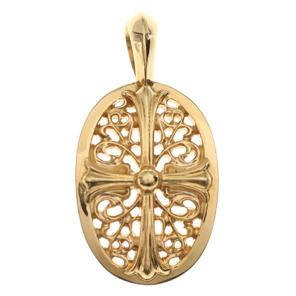 CHROME HEARTS(クロムハーツ) 22K CLSC OVAL クラシックオーバル ペンダントトップ ゴールド【中古】【程度A】【カラーゴールド】【取扱店舗BRING梅田茶屋町店】
