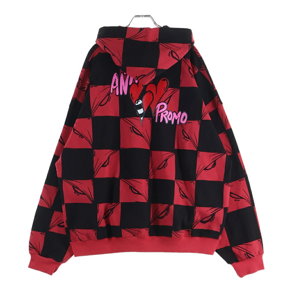 ANTI PROMO(アンチプロモ) サイズ:XL 99EYES HOODIE MATTY BOY マッティボーイ ロゴプリントフーディー パーカー