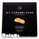 送料込み N.Y. キャラメルサンド 12個入 N.Y.C.SAND 専用おみやげ袋(ショッパー)付き 冷蔵(クール)便発送