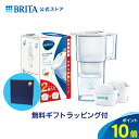 【ギフト】公式 浄水器のブリタ ポット型浄水器 リクエリ増量パック マクストラプラス ピュアパフォーマンスカートリッジ2個付 ろ過水容量1.15L(全容量2.2L)|ブリタ カートリッジ 浄水ポット 浄水器 日本仕様 ポット マクストラプラス brita maxtra プラス 水道水 浄水 水