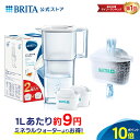 BRITA fill&enjoy Liquelli スリムでコンパクトなBRITA リクエリは、冷蔵庫などの省スペースに最適なポット型浄水器。