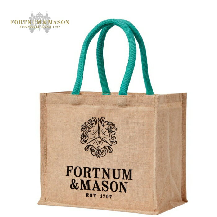 フォートナム&メイソン/Fortnum & Mason エコバッグS（ビニール素材未使用）Fortnum's Plastic-Free Bag for Life Small【底板があって便利】スモールサイズ/イギリス王室御用達【RCP】【普通郵便送料無料】