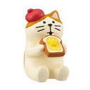 ☆デコレ(DECOLE) concombre コンコンブル トースト猫【やまねこベーカリー】(宅配便送料全国一律510円/メール便216円)