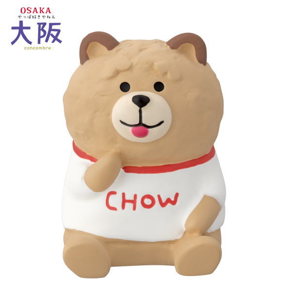 ☆デコレ(DECOLE)　concombre コンコンブル チャウチャウ【OSAKA やっぱ好きやねん 大阪】（宅配便送料全国一律510円/メール便213円）
