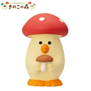 ☆デコレ(DECOLE) concombre コンコンブル きのことり【きのこの森】(宅配便送料全国一律510円/メール便213円)インテリア デコレ コンコンブル 飾り 装飾 フィギュア マスコット