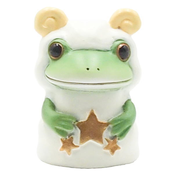 Copeau【コポー】12星座 おひつじ座　フィギュア・カエル（ラッピング不可）（宅配便送料全国一律590円..