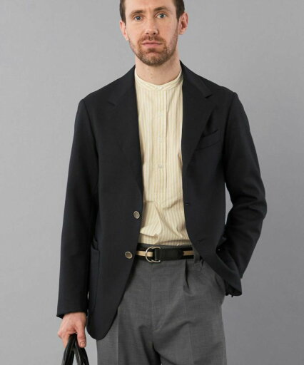 BRITISH MADE ブリティッシュメイド シングルブレザー/テムズ(MEN) 全1色 メンズ ジャケット ブレザー シングルブレスト ウール100% フォーマル カジュアル オフィスカジュアル BOX型