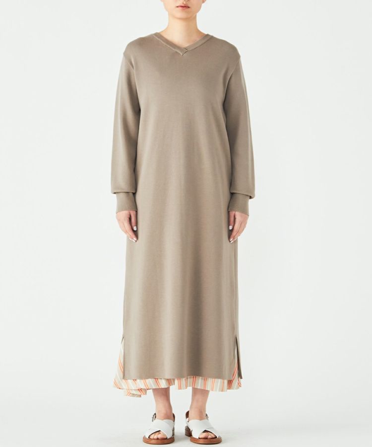 【SALE セール】MACALASTAIR マカラスター 2wayニットワンピース BRITISH MADE ブリティッシュメイド ワンピース ニットワンピース...