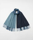 【国内正規代理店】Johnstons of Elgin ジョンストンズ オブ エルガン 大判グラデーションストール(カシミヤ) 全2色 WA56OB OMBRE...
