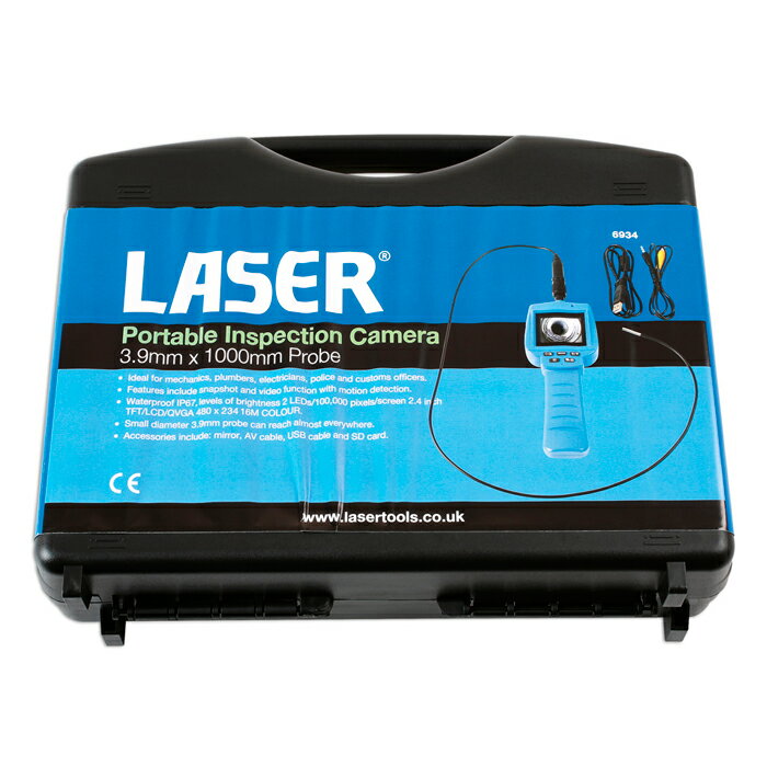 LASER 6934 ファイバースコープ カメラ（工業用内視鏡）直径3.9mmx1000mm