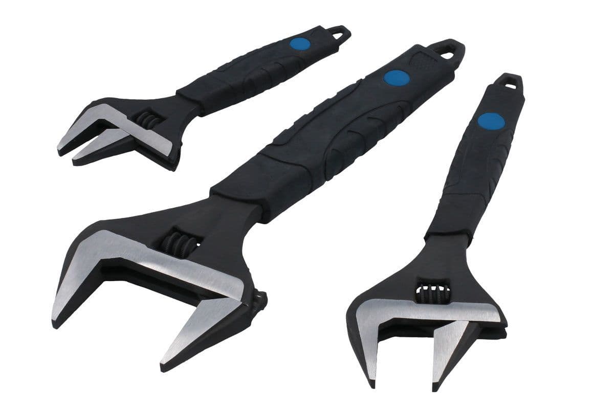 楽天British pro car tools【送料無料】Laser-8676 広口 アジャスタブルレンチ 3pc