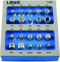 Laser-7365 ドライブサンプ プラグキーセット 3/8