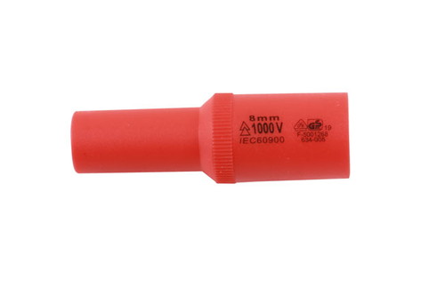 Rakuten - 【送料無料】Laser-7562 絶縁 ディープマグネットソケット 8mm 絶縁工具