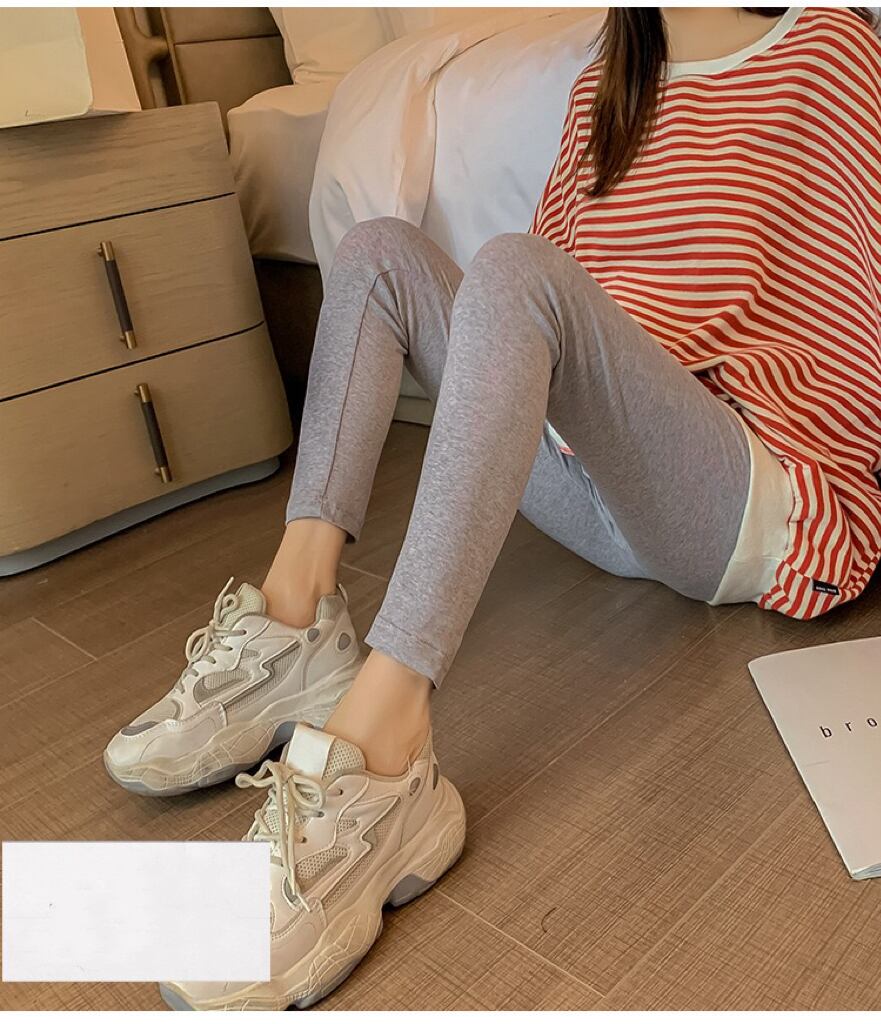 マタニティーレギンス 春秋 リブ レギンス オーバーサイズタイツ 部屋 パンツ レディース ズボン レギンスパンツ 妊婦 パンツ マタニティタイツ タイツ 着圧ストッキング 9分丈 産前産後 ストレッチ