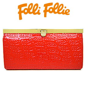 フォリフォリ 財布 Folli Follie 長財布 ロゴマニア WA0L028SR RED レッド【楽ギフ_包装】【楽ギフ_メッセ入力】【RCP】