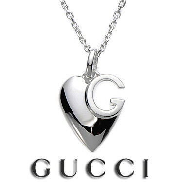 グッチ ネックレス（レディース） グッチ GUCCI ネックレス ハートペンダント Gモチーフ ディテール 233963 J8400 8106