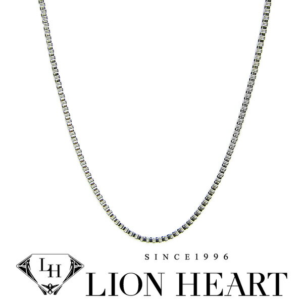 ライオンハート ネックレス LION HEART ベネチアンチェーン ネックレス 18A24S50 ステンレス シルバー