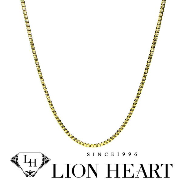 ライオンハート ネックレス LION HEART ベネチアンチェーン ネックレス 18A24SG50 ステンレス ゴールド