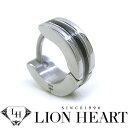 ライオンハート ライオンハート ピアス LION HEART シングルフープピアス メンズ LHMP008NBK ステンレスアクセサリー