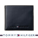 トミー ヒルフィガー 二つ折り財布 メンズ トミーヒルフィガー 財布 TOMMY HILFIGER 二つ折り財布 メンズ 31TL25X005 001 ブラック