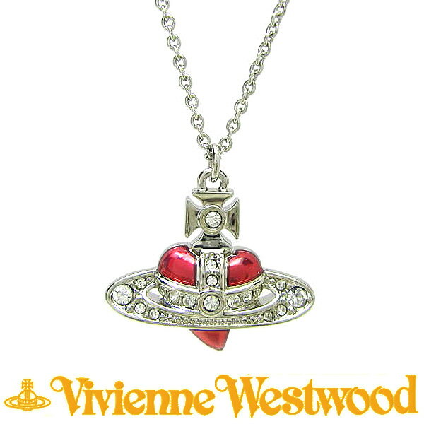 ヴィヴィアンウエストウッド ネックレス Vivienne Westwood NEW DIAMANTE HEART ペンダント 630203BM 02P383