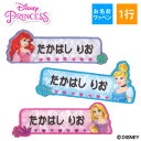 お名前ワッペン ディズニープリンセス ディズニー キャラクター 1行 3枚セット ネームワッペン アイロン 入園 刺繍 プレゼント OR刺繍ワッペン アップリケ...