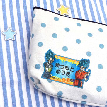 お名前ワッペン ドラゴンボール超 キャラクター 2行 3枚セット ネームワッペン アイロン 入園 刺繍 プレゼント OR刺繍ワッペン アップリケ お祝い 名入れ 入学 幼稚園 保育園 小学校 ローマ字 ひらがな ブランド