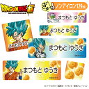 お名前シール ドラゴンボール超 スーパーサイヤ人ゴッド ノンアイロン タグ用 布 洗濯OK アイロン不要 洋服 衣類 送料無料 PR入園 入学 キャラクター ロ...