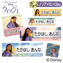 お名前シール ウィッシュ WISH ディズニー ノンアイロン タグ用 布 洗濯OK アイロン不要 洋服 衣類 送料無料 PR入園 入学 グッズ キャラクター ロ...