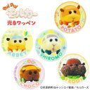 光るワッペン PUI PUI モルカー アイロン 蓄光 光る 蛍光 アイロン圧着かわいい キャラクター グッズ プレゼント 服 アイコンキャラクターワッペン 刺...