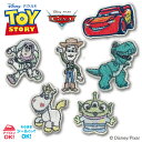 ピクサー PIXAR トイ・ストーリー カーズ ミニワッペン ディズニー かわいい 刺繍 キャラクター プレゼント男の子 女の子 入園 入学 幼稚園 保育園 小...