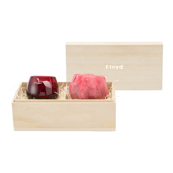 フロイド 【FLOYD】フロイド　江戸硝子 りんご　2個