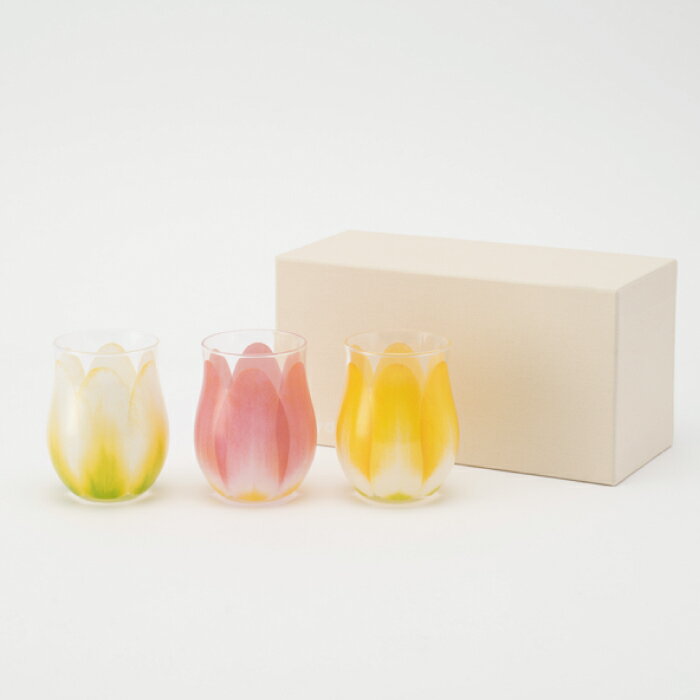 フロイド 【FLOYD】Tulip Glass mini 3pcs フロイド 和食器 結婚祝い 引越し祝い ギフト 縁起物 ● 送料無料● ラッピング無料● のし対応商品