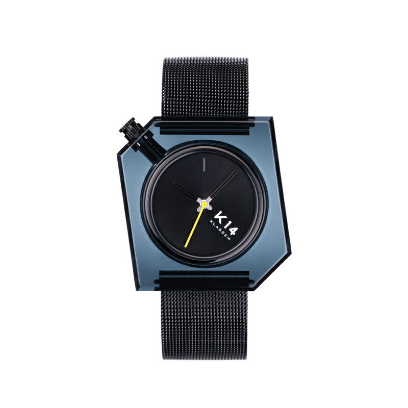 KLASSE14 腕時計 【正規取扱店】KLASSE14 クラス14 K14 IRREGULARLY SQUARE Dark with Mesh Strap 40mmklasse14　腕時計 ペアウォッチ レディース メンズ 人気 ブランド ● 送料無料● ラッピング無料