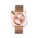 【正規取扱店】KLASSE14 クラス14 K14 IRREGULARLY SQUARE Rose Gold with Mesh Strap 40mmklasse14　腕時計 ペアウォッチ レディース 人気 ブランド ● 送料無料● ラッピング無料