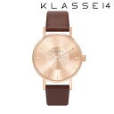 【2年保証】【正規取扱店】KLASSE14 クラス14 Volare VO14RG002W 36mm ROSE-GOLD BRklasse14　腕時計 ペアウォッチ レディース メンズ 人気 ブランド ● 送料無料● ラッピング無料