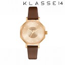 y2Nۏ؁zKLASSE14 OKTO ROSE GOLD BROWN LEATHER IL BRACIALE SET OK17RG001S 28mm K戵X NX14@V rv fB[X Y lC uh   bsO