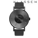 【2年保証】【正規取扱店】KLASSE14 クラス14 Volare VO14BK002M 42mm BLACK/BLACKklasse14　腕時計 ペアウォッチ レディース メンズ 人気 ブランド ● 送料無料● ラッピング無料