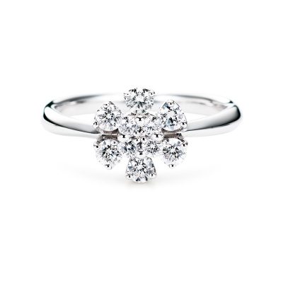 Sweet 10 DiamondyBloom-10029zPt900 0.20ct